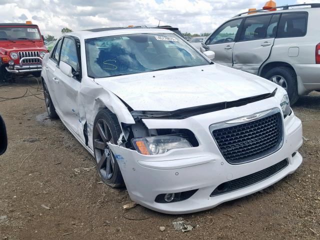 2C3CCAFJ0EH260979 - 2014 CHRYSLER 300 SRT-8 WHITE photo 1