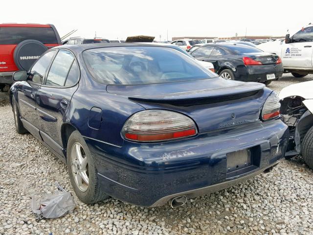 1G2WR5211YF271147 - 2000 PONTIAC GRAND PRIX BLUE photo 3