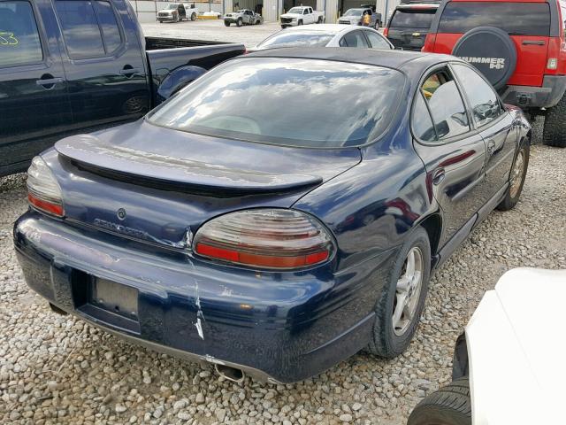 1G2WR5211YF271147 - 2000 PONTIAC GRAND PRIX BLUE photo 4