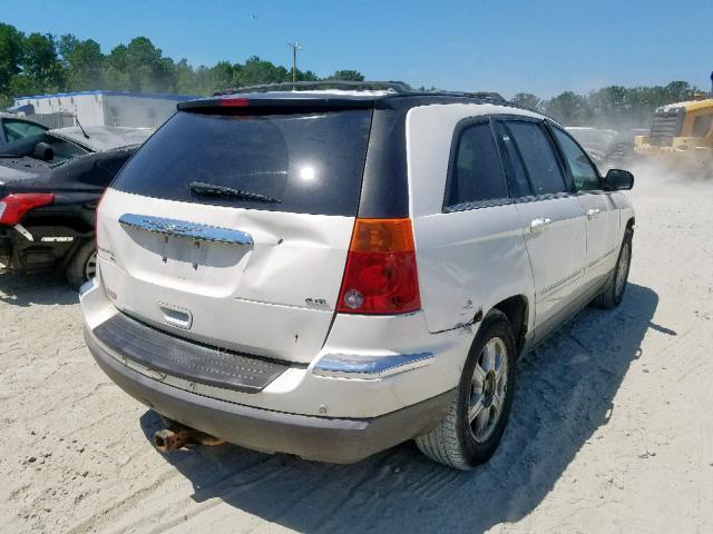 2C4GM68445R324062 - 2005 CHRYSLER PACIFICA T WHITE photo 4