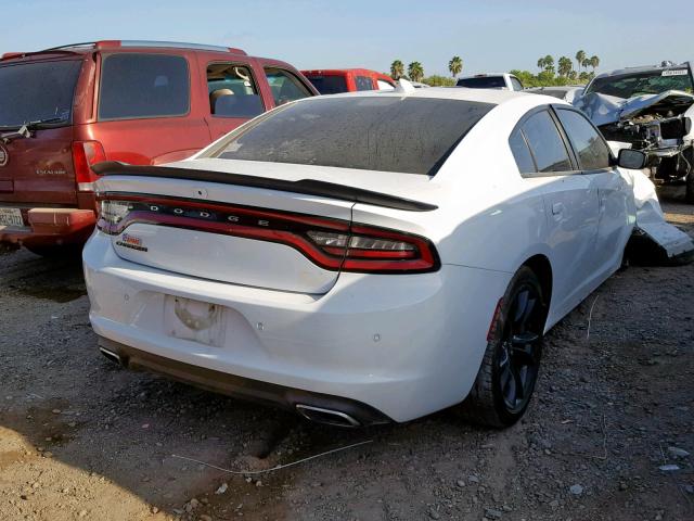 2C3CDXHG9JH206723 - 2018 DODGE CHARGER SX WHITE photo 4