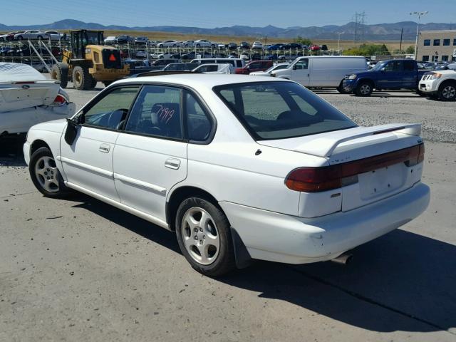 4S3BD4351X6255131 - 1999 SUBARU LEGACY L WHITE photo 3