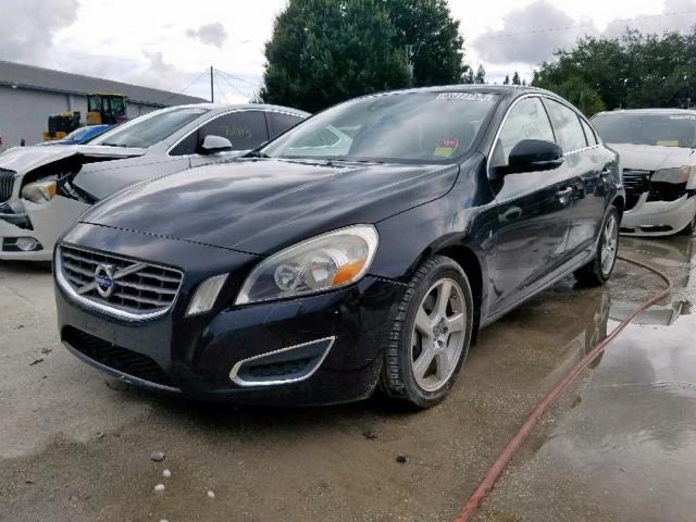 YV1622FS9C2113358 - 2012 VOLVO S60 T5 BLACK photo 2