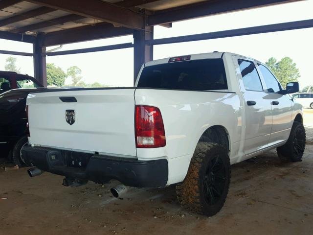 1C6RD6KT8CS143719 - 2012 DODGE RAM 1500 S WHITE photo 4