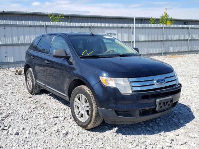 2FMDK36C28BA59541 - 2008 FORD EDGE SE BLUE photo 1