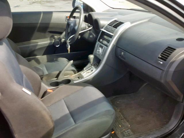 JTKDE167870165004 - 2007 TOYOTA SCION TC შავი ფოტო 5