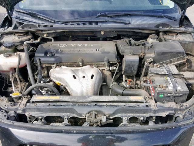 JTKDE167870165004 - 2007 TOYOTA SCION TC შავი ფოტო 7