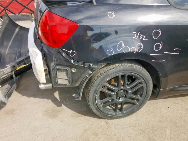 JTKDE167870165004 - 2007 TOYOTA SCION TC შავი ფოტო 9