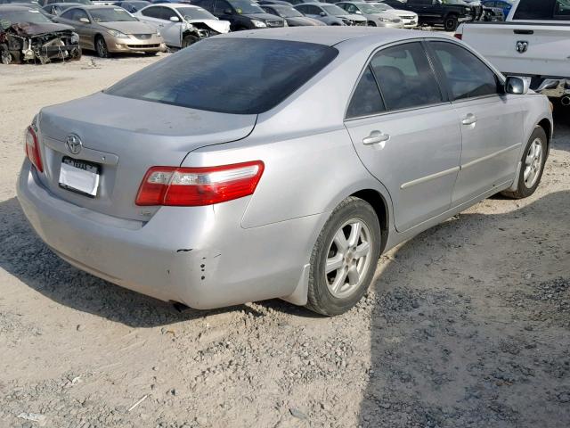 4T4BE46K99R069223 - 2009 TOYOTA CAMRY BASE SILVER photo 4
