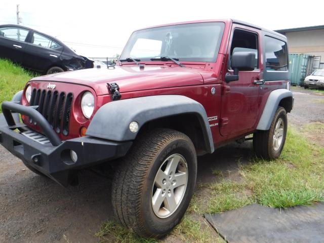 1C4AJWAG8DL510178 - 2013 JEEP WRANGLER S RED photo 2