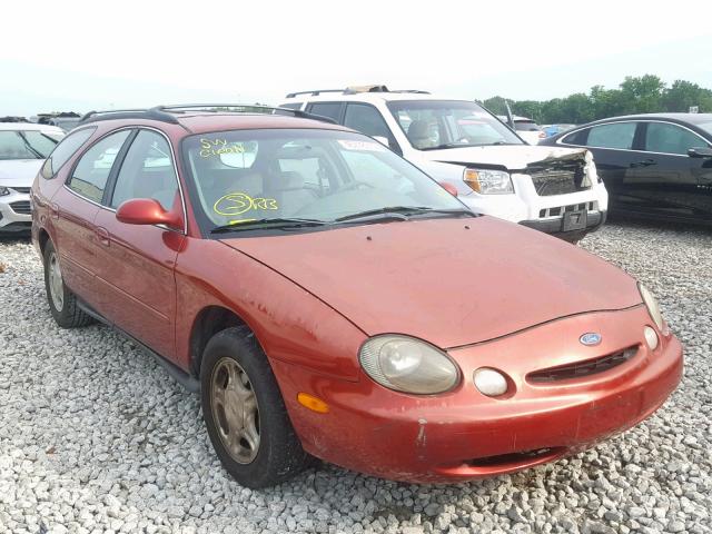 1FALP57U7VG299439 - 1997 FORD TAURUS GL RED photo 1