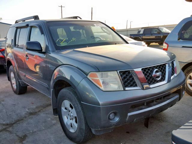 5N1AR18W86C653817 - 2006 NISSAN PATHFINDER GRAY photo 1