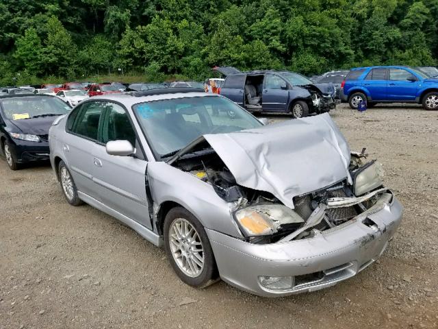 4S3BE645227205865 - 2002 SUBARU LEGACY GT SILVER photo 1