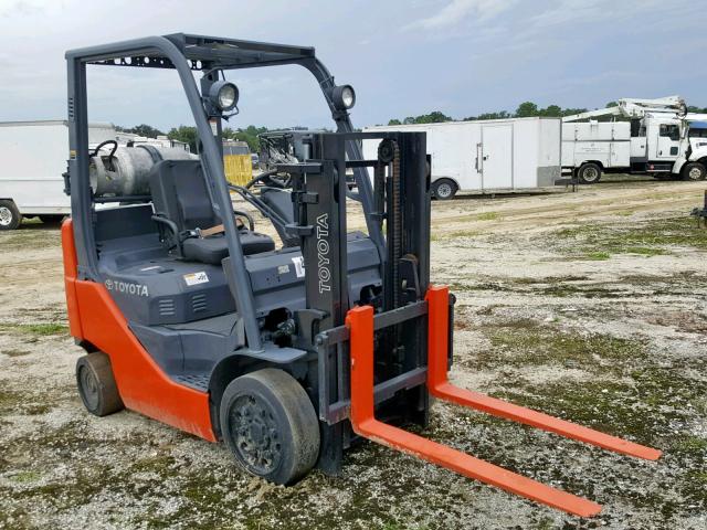 25837 - 2008 TOYOTA FORKLIFT ORANGE photo 1