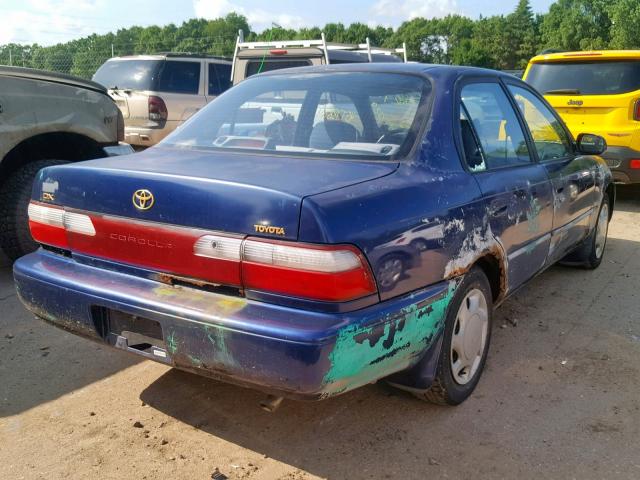 1NXBB02E2VZ662475 - 1997 TOYOTA COROLLA DX BLUE photo 4