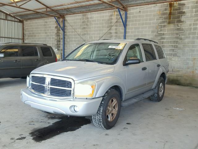 1D4HD48D84F160929 - 2004 DODGE DURANGO SL SILVER photo 2