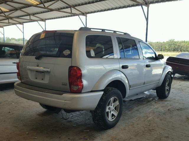 1D4HD48D84F160929 - 2004 DODGE DURANGO SL SILVER photo 4