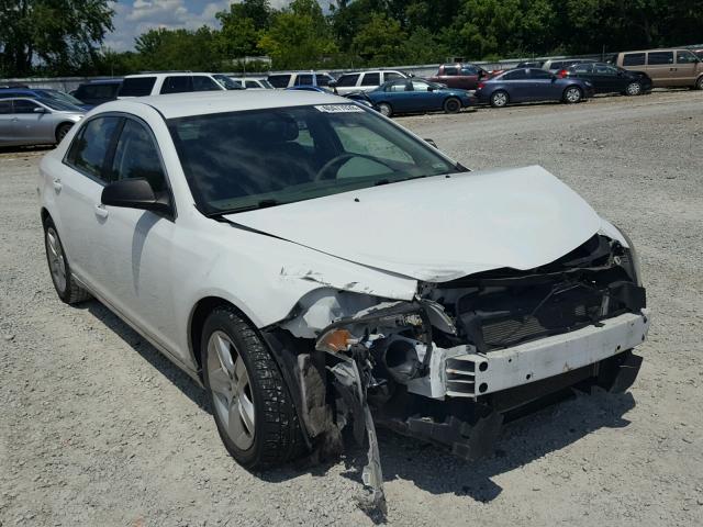 1G1ZA5E01AF278424 - 2010 CHEVROLET MALIBU LS WHITE photo 1