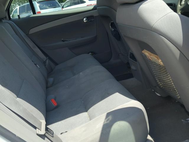 1G1ZA5E01AF278424 - 2010 CHEVROLET MALIBU LS WHITE photo 6