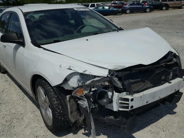 1G1ZA5E01AF278424 - 2010 CHEVROLET MALIBU LS WHITE photo 9