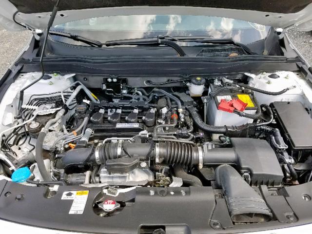 1HGCV1F65JA118445 - 2018 HONDA ACCORD EXL WHITE photo 7