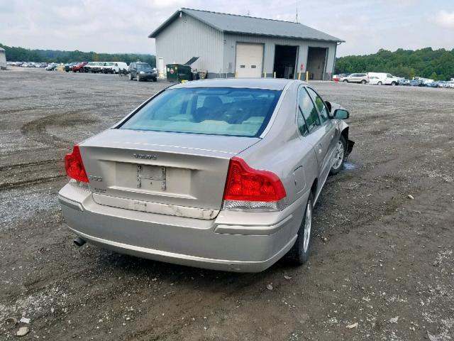 YV1RS612952455956 - 2005 VOLVO S60 TAN photo 4