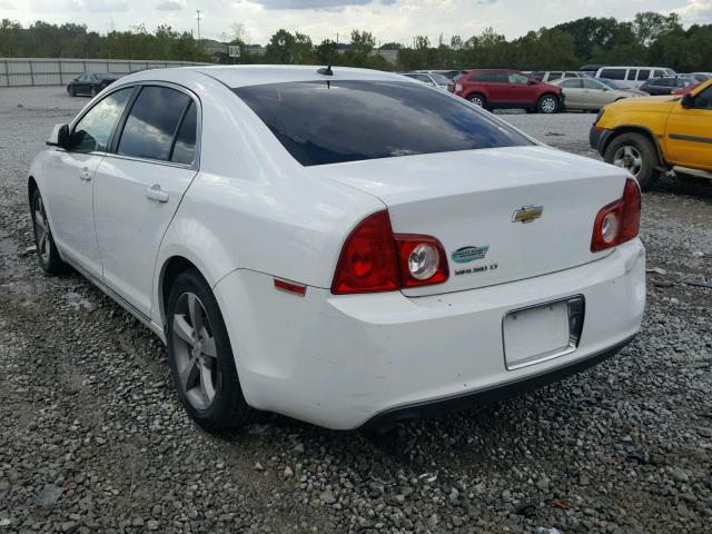 1G1ZC5E19BF204463 - 2011 CHEVROLET MALIBU 1LT თეთრი ფოტო 3