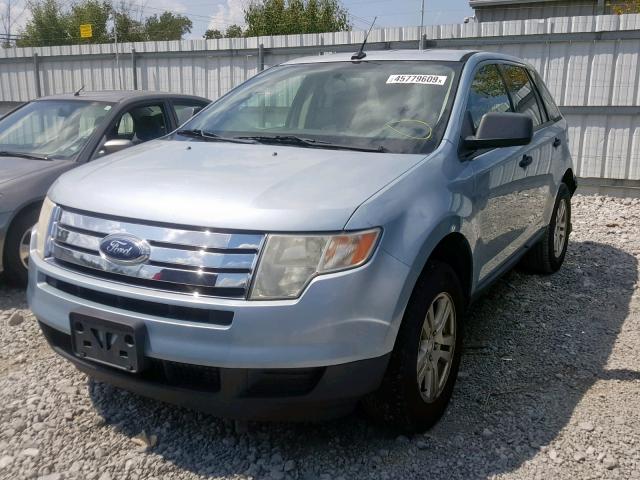 2FMDK36C48BA70721 - 2008 FORD EDGE SE BLUE photo 2