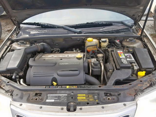 YS3FB49S631027288 - 2003 SAAB 9-3 LINEAR GRAY photo 7