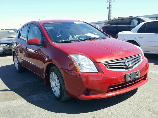 3N1AB6AP5CL678766 - 2012 NISSAN SENTRA 2.0 RED photo 1