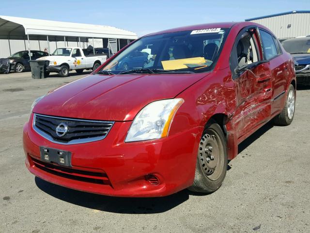 3N1AB6AP5CL678766 - 2012 NISSAN SENTRA 2.0 RED photo 2