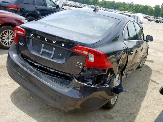 YV1902FH3C2118739 - 2012 VOLVO S60 T6 BLACK photo 4