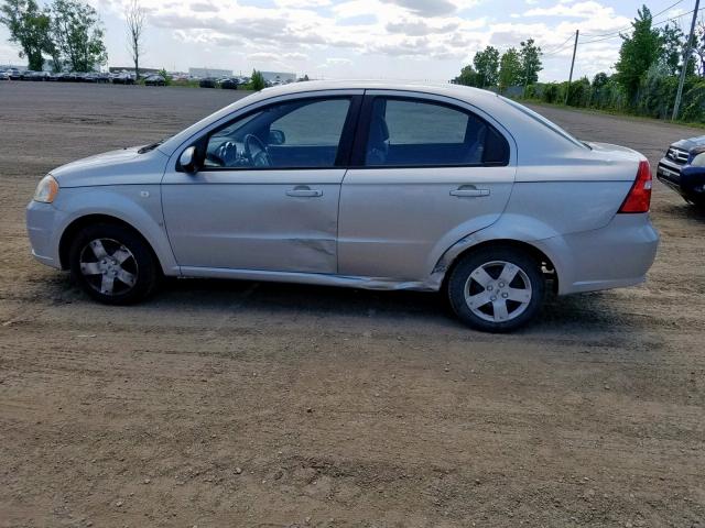 KL2TD55687B043465 - 2007 PONTIAC WAVE SILVER photo 9