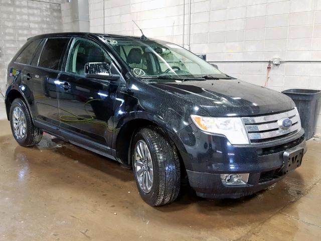 2FMDK48C08BA43910 - 2008 FORD EDGE SEL BLACK photo 1