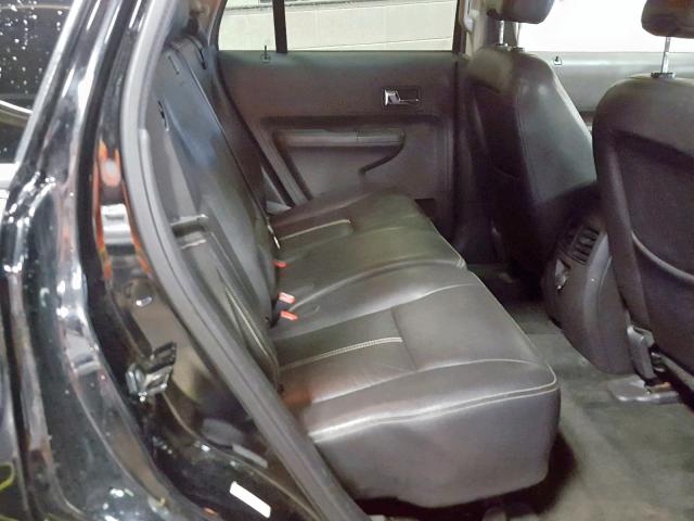 2FMDK48C08BA43910 - 2008 FORD EDGE SEL BLACK photo 6