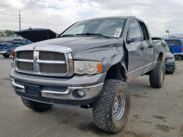 1D7KS28DX5J633330 - 2005 DODGE RAM 2500 S GRAY photo 2