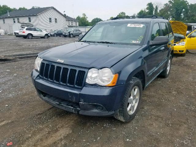 1J8GR48K38C165562 - 2008 JEEP GRAND CHER BLUE photo 2