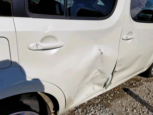 JN8AZ2KR0AT161566 - 2010 NISSAN CUBE BASE WHITE photo 9