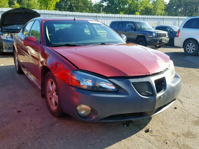 2G2WS522X51169409 - 2005 PONTIAC GRAND PRIX MAROON photo 1