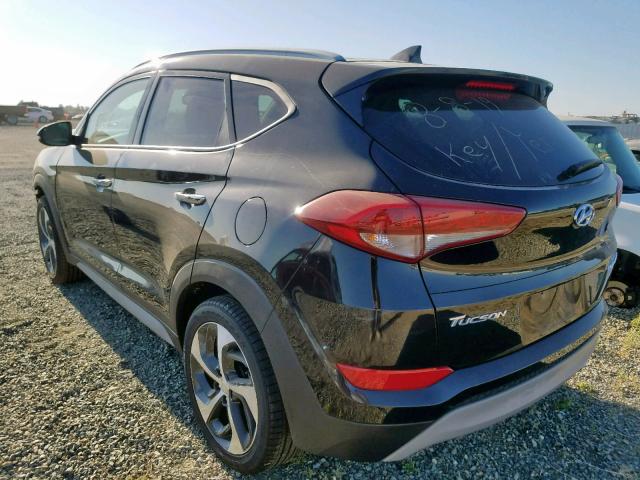 KM8J33A28HU374420 - 2017 HYUNDAI TUCSON LIM BLACK photo 3