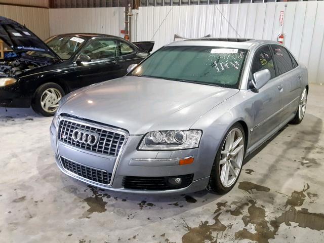 WAUML44E06N018643 - 2006 AUDI A8 L QUATT GRAY photo 2