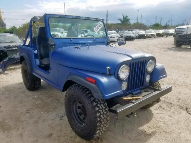 J9F93AC817314 - 1979 JEEP CJ BLUE photo 1