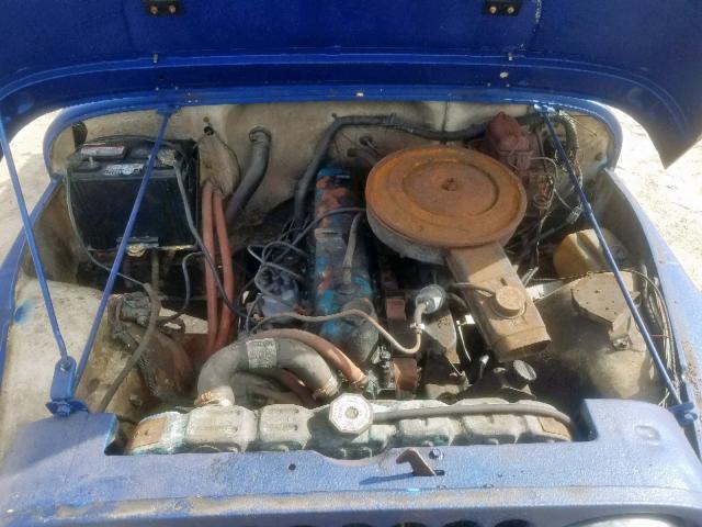 J9F93AC817314 - 1979 JEEP CJ BLUE photo 7