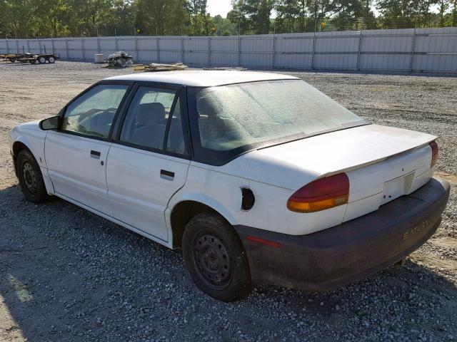 1G8ZH5289SZ372266 - 1995 SATURN SL1 WHITE photo 3