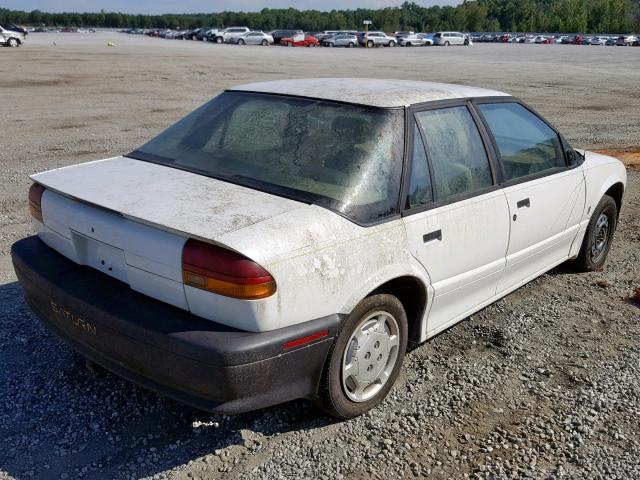 1G8ZH5289SZ372266 - 1995 SATURN SL1 WHITE photo 4