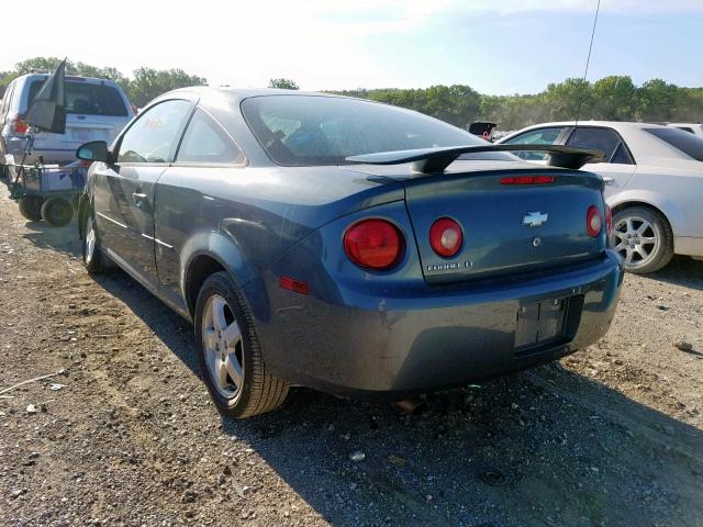 1G1AL15F567627204 - 2006 CHEVROLET COBALT LT GRAY photo 3