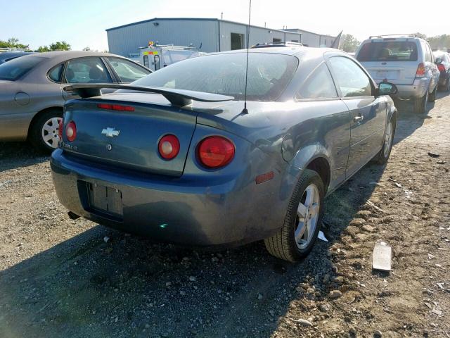 1G1AL15F567627204 - 2006 CHEVROLET COBALT LT GRAY photo 4