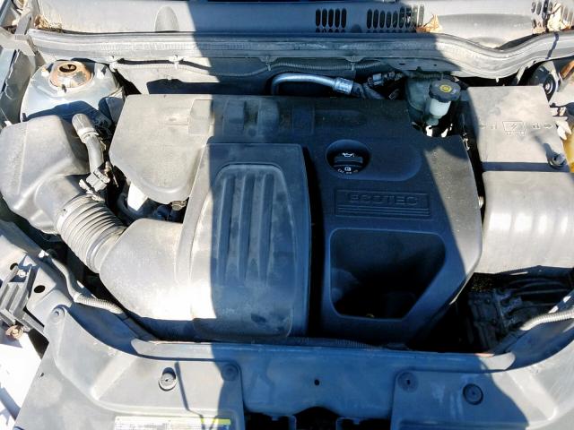 1G1AL15F567627204 - 2006 CHEVROLET COBALT LT GRAY photo 7