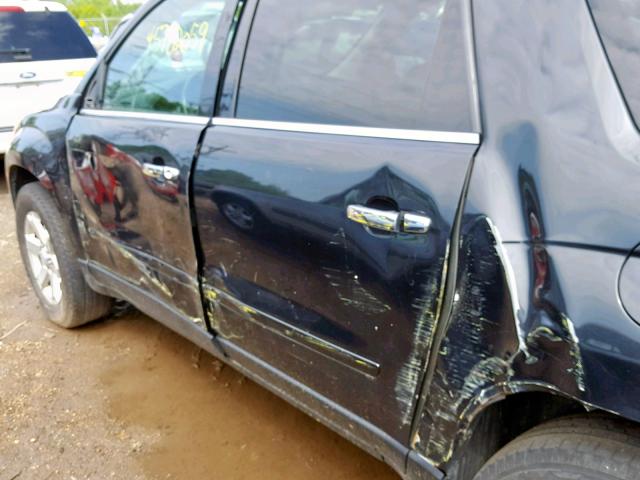 5GZLRVEDXAJ204147 - 2010 SATURN OUTLOOK XR გრაფიტი ფოტო 9