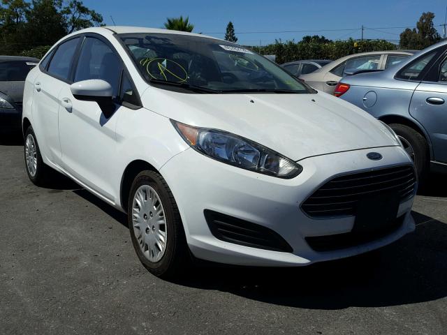 3FADP4AJ5EM186866 - 2014 FORD FIESTA S WHITE photo 1